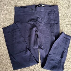 Betabrand Dark Blue Straight Leg Pants